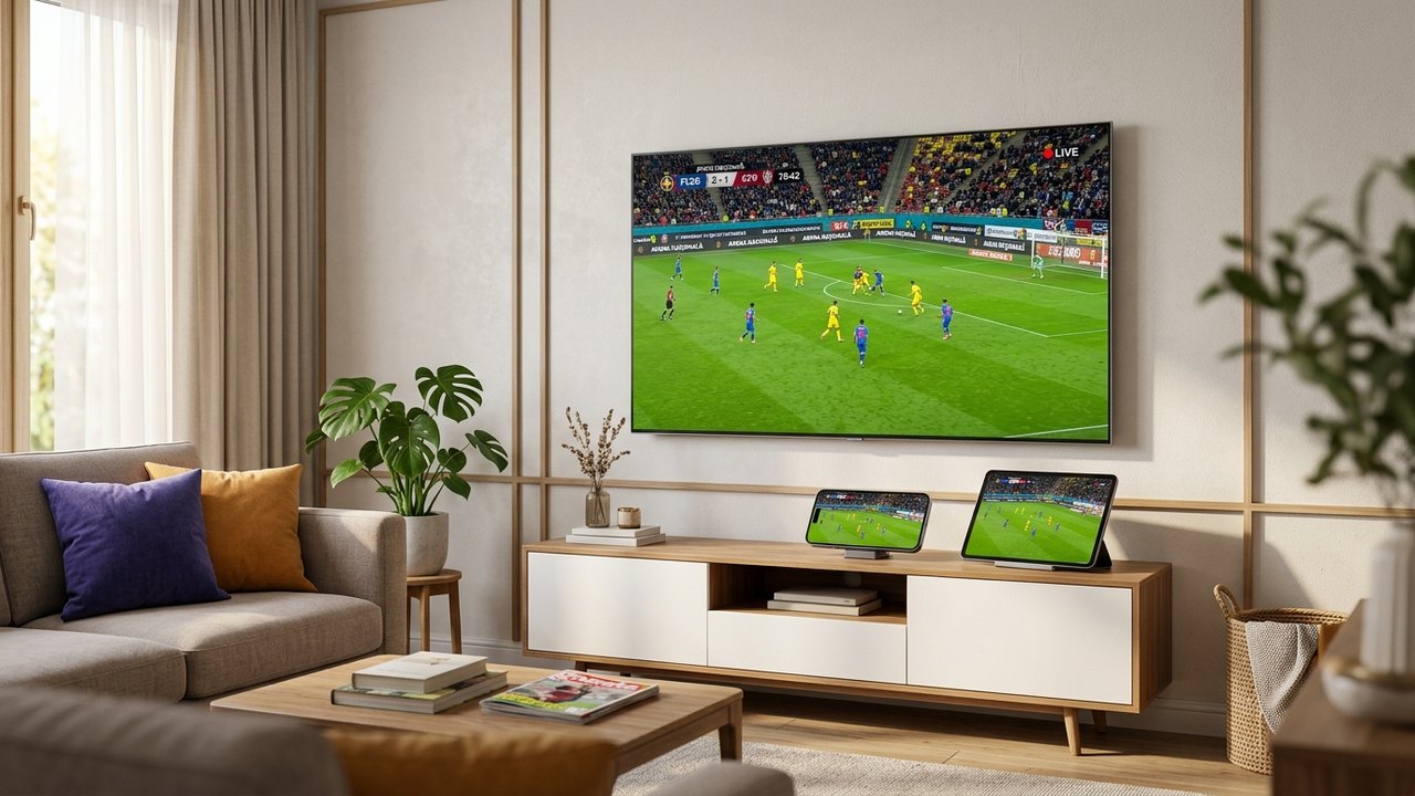 IPTV Slovensko — šport naživo na Smart TV, mobile a tablete