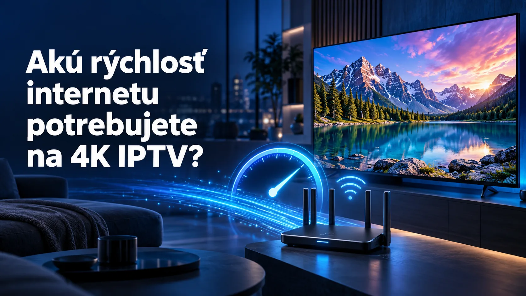 rýchlosť internetu na 4k iptv — Akú rýchlosť internetu potrebujete na 4K IPTV