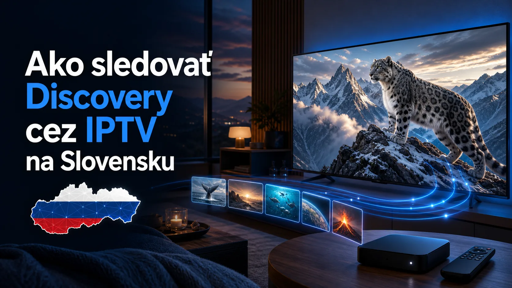 Ako sledovať Discovery cez IPTV na Slovensku