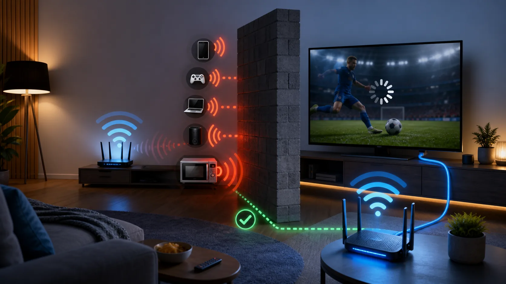 IPTV seká cez Wi-Fi: príčiny a praktické riešenia