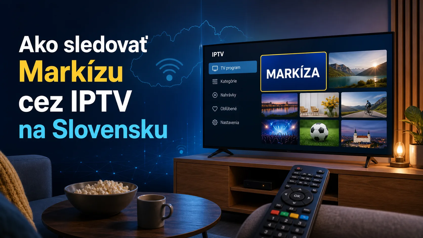 Ako sledovať Markízu cez IPTV na Slovensku