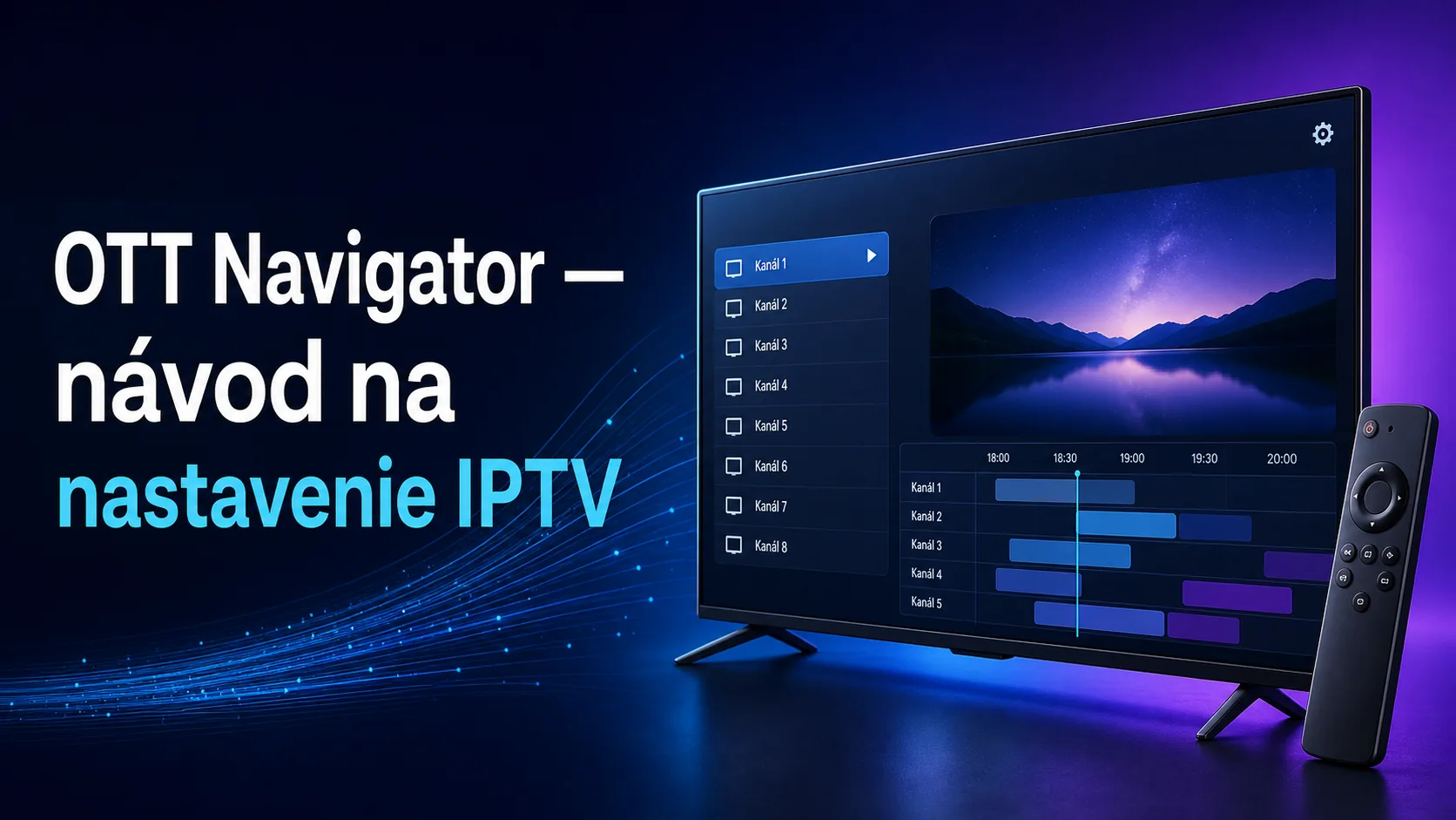 OTT Navigator — návod na nastavenie IPTV